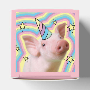Caja Para Regalos Unicornio de lechón mágico