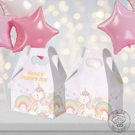 Caja Para Regalos Unicornio Mágico