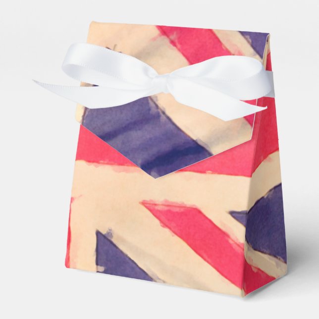 Caja Para Regalos UNION JACK FLAG grunge (Front Side)
