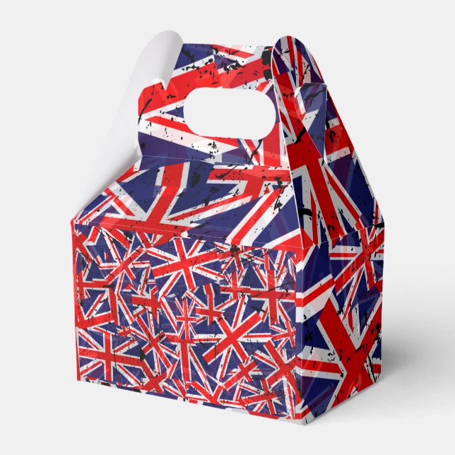 Caja Para Regalos Union Jack Flag | UK Flag | British Flag |   (Front Side)