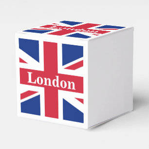 Caja Para Regalos Union Jack London ~ British Flag FavBox