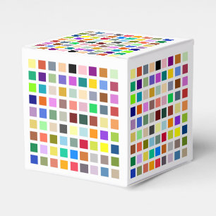 Caja Para Regalos Universo de colores, el arco iris y más - 81 sombr