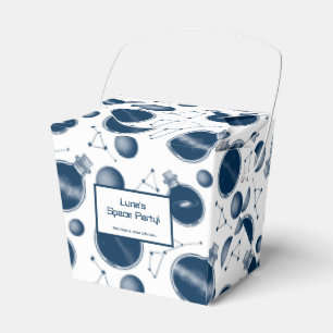 Caja Para Regalos Universo en un Fiesta de botella