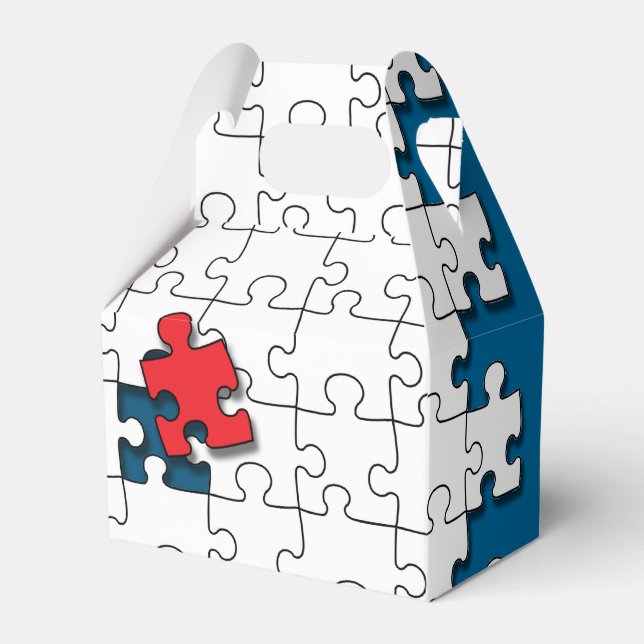 Caja Para Regalos Uno en 110 - Conciencia sobre el autismo (Front Side)