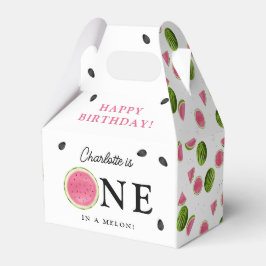 Caja Para Regalos Uno en un Melón en verano Cumpleaños