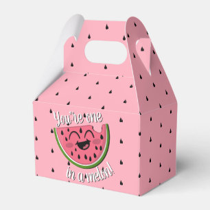 Caja Para Regalos Uno lindo en un melón melón Chica primer cumplea