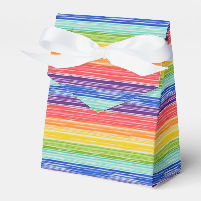 Caja Para Regalos Untids rainbow strips (Front Side)