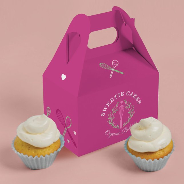 Caja Para Regalos Utensilios de Cocina y Repostería Panadería Rosa y (Subido por el creador)