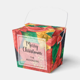 Caja Para Regalos Vacaciones de los Navidades de la Noche Roja de Or