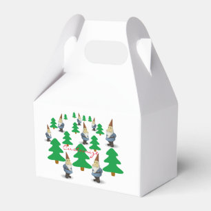 Caja Para Regalos Vacaciones en invierno añaden truenos de árboles n