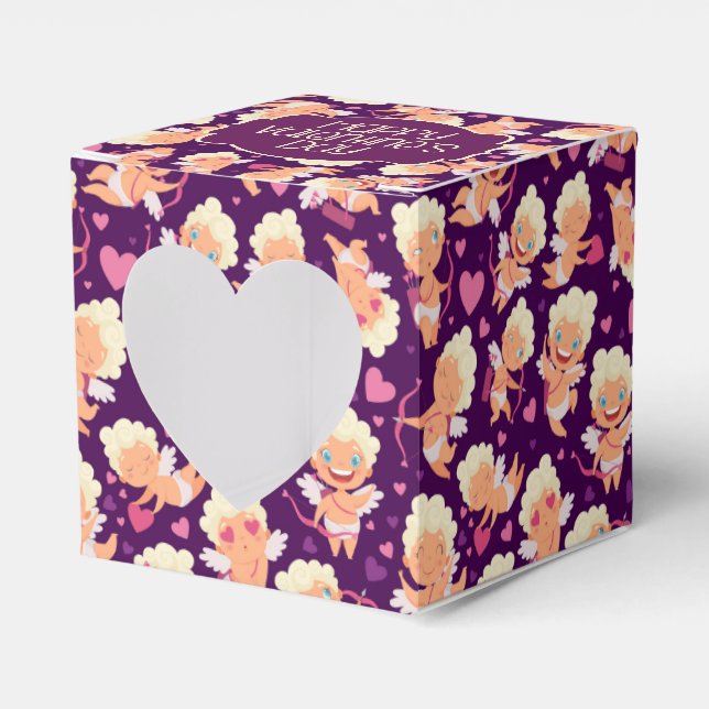 Caja Para Regalos Valentine Cupido Love Favorito Box (Anverso)