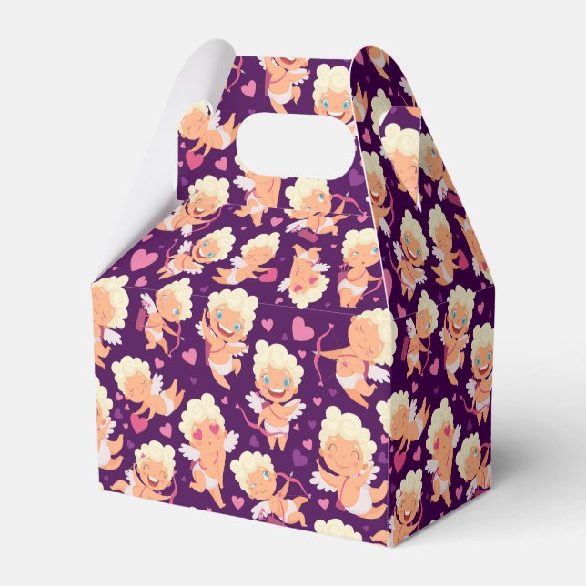 Caja Para Regalos Valentine Cupido Love Favorito Box (Front Side)