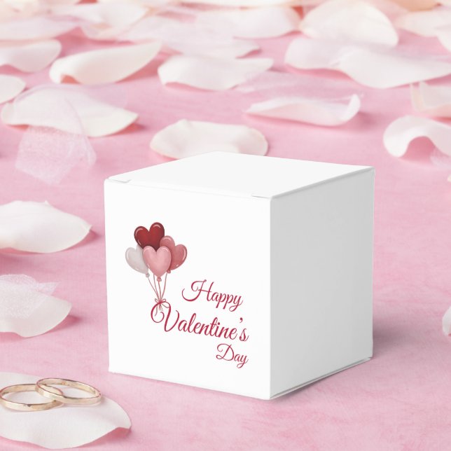 Caja Para Regalos Valentine Love Card | Romantic for Him & Her (Boda)