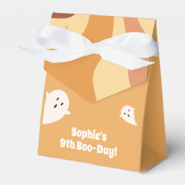Caja Para Regalos Vamos a boo-gie halloween retro niños cumpleaños