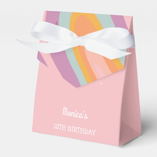 Caja Para Regalos Vamos a rodar fiesta de cumpleaños de patinaje sob (Front Side)