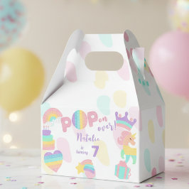 Caja Para Regalos ¡Vamos! Pastel pop it cumpleaños kid
