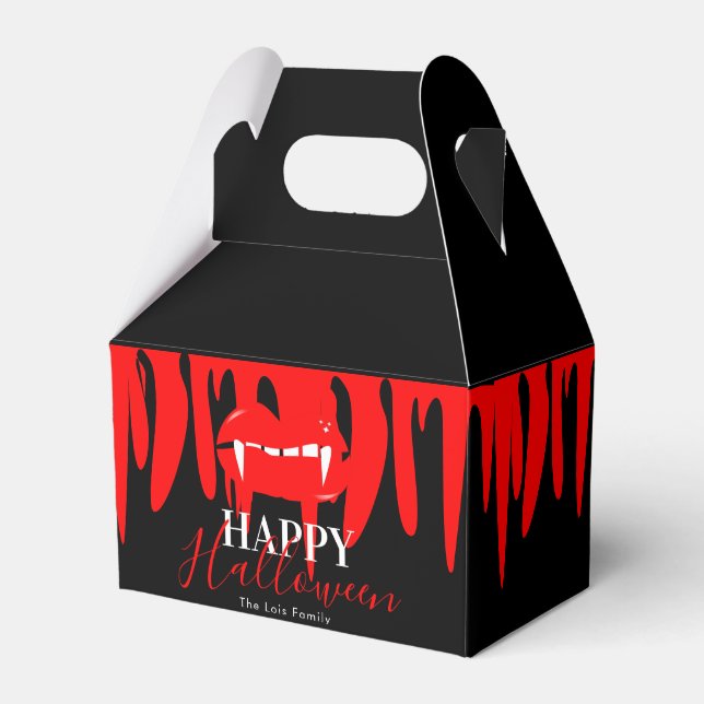 Caja Para Regalos Vampiro Levantamiento de sangre fiesta de cumpleañ (Front Side)