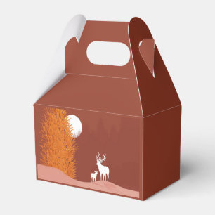 Caja Para Regalos Venado en la colina Lit de la Luna