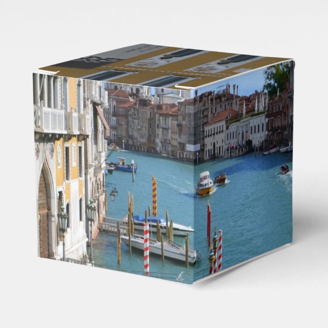 Caja Para Regalos Venecia Italia (Costado Anverso)