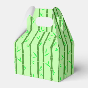 Caja Para Regalos Verde claro del Personalizado de bambú