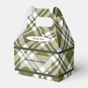 Caja Para Regalos Verde Colocado Cualquier Ocasión Favor Box