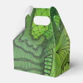 Caja Para Regalos Verde de febrero