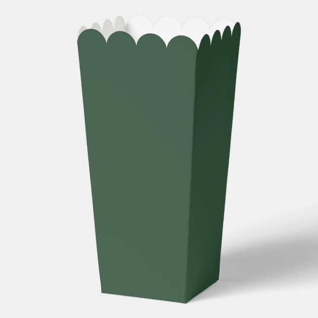 Caja Para Regalos Verde Pino (Anverso)