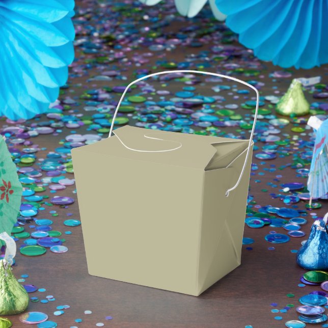 Caja Para Regalos Verde salvia (Fiesta)