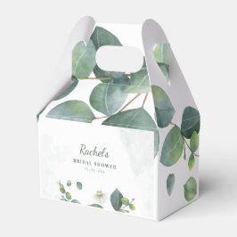 Caja Para Regalos Verdor botánico Eucalyptus Ducha Bridal