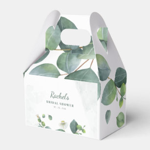 Caja Para Regalos Verdor botánico Eucalyptus Ducha Bridal