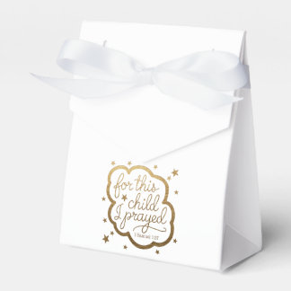 Caja Para Regalos Verso biblial de 1 Samuel 1:27