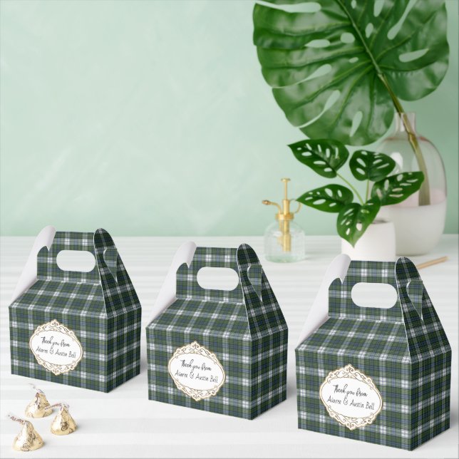 Caja Para Regalos Vestido Campbell Tartán escocés antiguo (Múltiple)