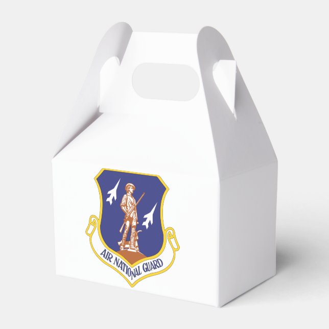 Caja Para Regalos Veterano Militar de la Guardia Nacional Aérea (Front Side)