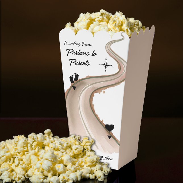 Caja Para Regalos Viajar de partners a padres Baby Shower (Traveling from Partners to Parents Baby Shower Favor Boxes
)