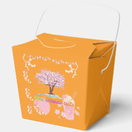 Caja Para Regalos Vibe Attracts Tribe naranja