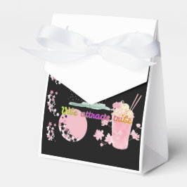 Caja Para Regalos Vibe Attracts Tribe negro