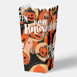 Caja Para Regalos Vibraciones espeluznantes y lindas de Halloween