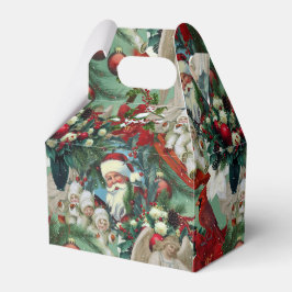 Caja Para Regalos Victorian Christmas Portrait