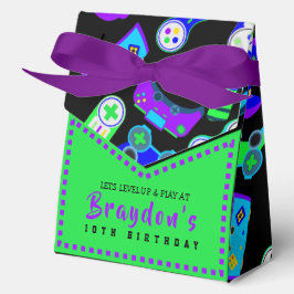 Caja Para Regalos VIDEO JUEGO JUEGOS Niños Fiesta de cumpleaños