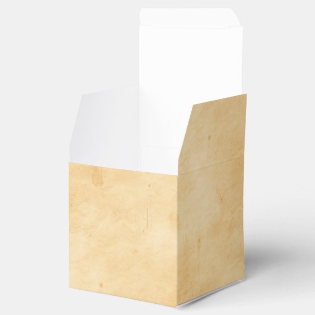 Caja Para Regalos Viejo Parche De Fondo De Cara Manchada (Abierto)