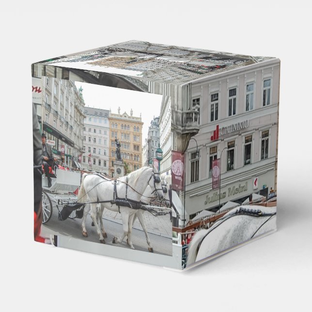 Caja Para Regalos Viena Austria (Reverso Costado)
