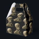 Caja Para Regalos Vincent van Gogh - Calavera con cigarrillo en llam<br><div class="desc">Cabeza de un Skeleton con un cigarrillo en llamas / Calavera con cigarrillo en llamas / Crane de squelette fumant une cigarrillo - Vincent van Gogh,  1885</div>