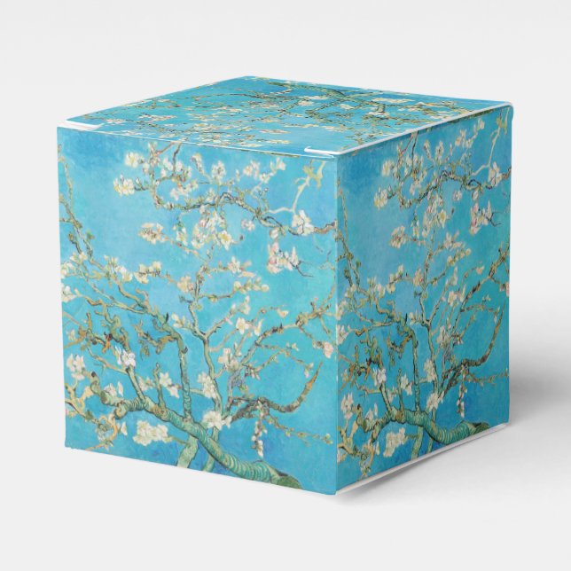 Caja Para Regalos Vincent van Gogh - Flor de Almendro (Costado Anverso)