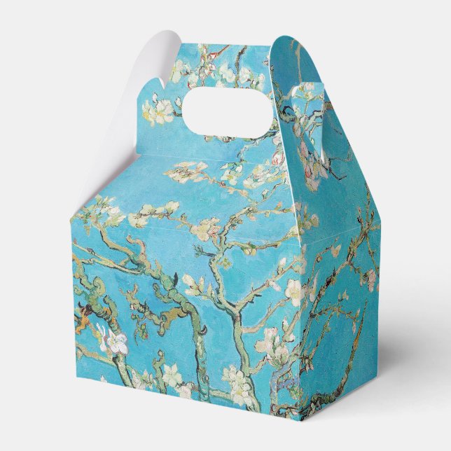 Caja Para Regalos Vincent van Gogh - Flor de Almendro (Reverso)