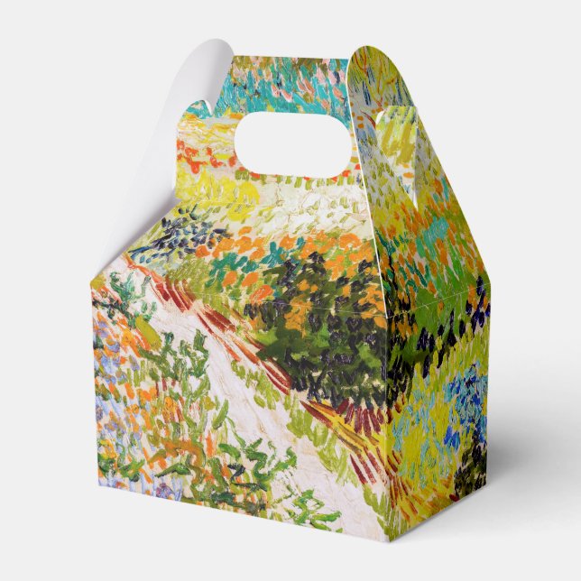 Caja Para Regalos Vincent van Gogh - Jardín de Arles (Reverso)