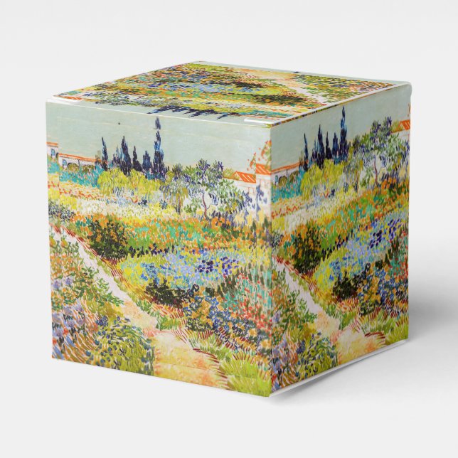 Caja Para Regalos Vincent van Gogh - Jardín de Arles (Costado Anverso)