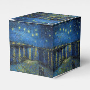 Caja Para Regalos Vincent van Gogh - Noche estrellada sobre el Ródan