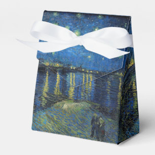 Caja Para Regalos Vincent van Gogh - Noche estrellada sobre el Ródan