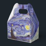 Caja Para Regalos Vincent Van Gogh Starry Night Vintage Bella Artes<br><div class="desc">Vincent van Gogh Starry Night Bella Artes Painting Starry Night es un cuadro del artista holandés post-impresionista Vincent van Gogh. El cielo azul nocturno está lleno de nubes, estrellas y una luna creciente brillante. La noche estrellada es la única noche de la serie de vistas desde la ventana de su...</div>