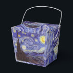 Caja Para Regalos Vincent Van Gogh Starry Night Vintage Bella Artes<br><div class="desc">Vincent van Gogh Starry Night Bella Artes Painting Starry Night es un cuadro del artista holandés post-impresionista Vincent van Gogh. El cielo azul nocturno está lleno de nubes, estrellas y una luna creciente brillante. La noche estrellada es la única noche de la serie de vistas desde la ventana de su...</div>